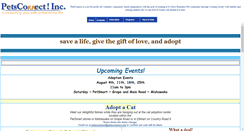 Desktop Screenshot of petsconnect.org