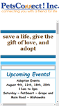 Mobile Screenshot of petsconnect.org